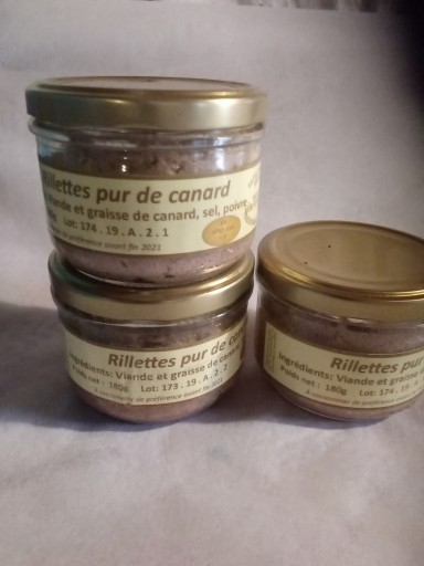 RILLETTES PUR DE CANARD