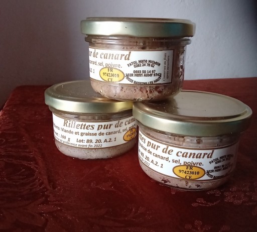 RILLETTES PUR DE CANARD (90g)