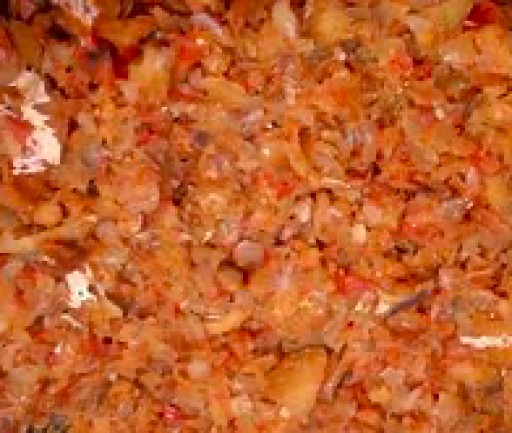 Rougail Morue - Riz/Grains