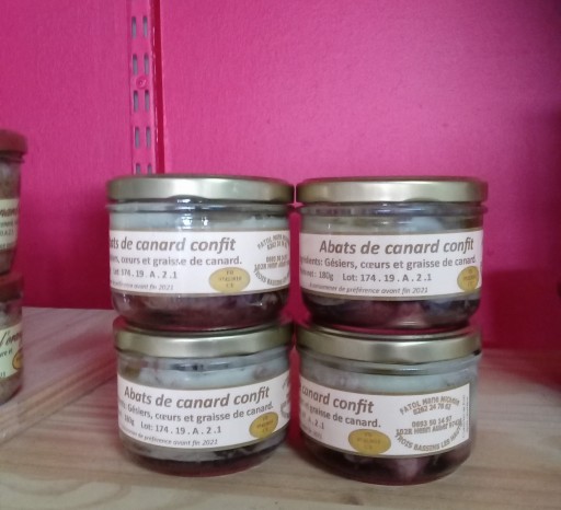 ABATS DE CANARD CONFIT