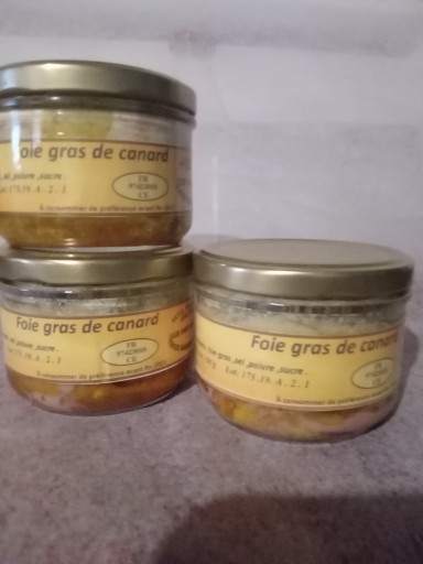 FOIE GRAS de CANARD (180g)